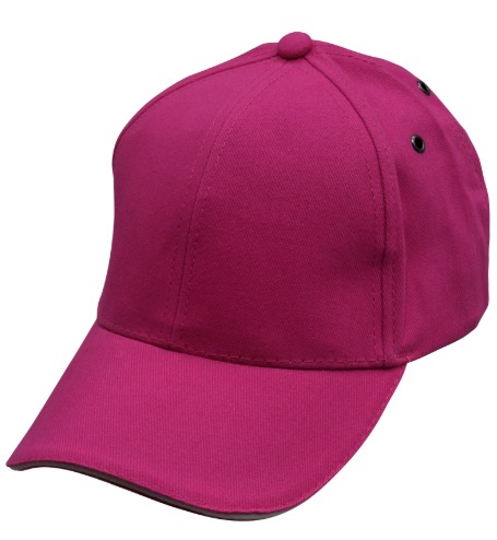 Heavy brushed cotton structured with sandwich peak cap 