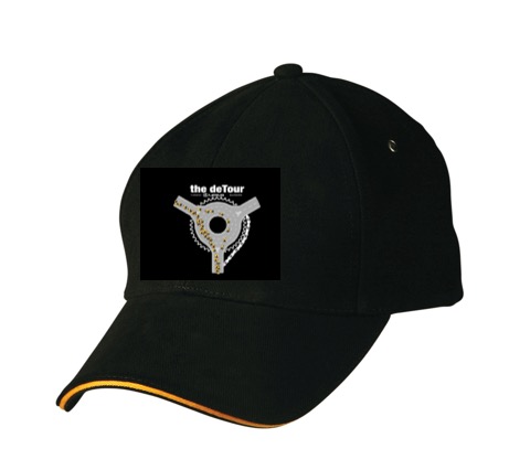 Heavy brushed cotton structured with sandwich peak cap 