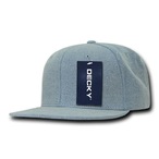 Denim Snapback Cap